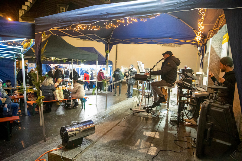 Gassenweihnacht am 25. Dezember in St. Gallen